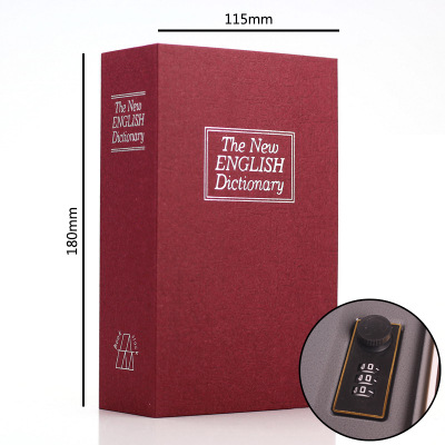Turbo Cables – Clever Hideaway | Hidden Compartment Book Safe with Dual Locking Options | Discreet Storage for Valuables