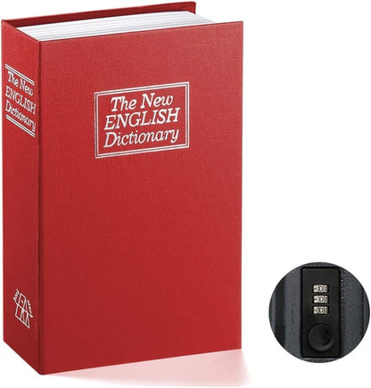Turbo Cables – Clever Hideaway | Hidden Compartment Book Safe with Dual Locking Options | Discreet Storage for Valuables