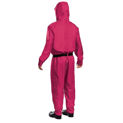 Turbo Cables – Costume Collection | Hooded Jumpsuit with Full Face Mask | Complete Look for Halloween Fun