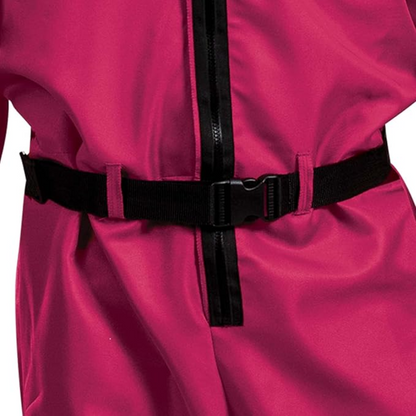 Turbo Cables – Costume Collection | Hooded Jumpsuit with Full Face Mask | Complete Look for Halloween Fun