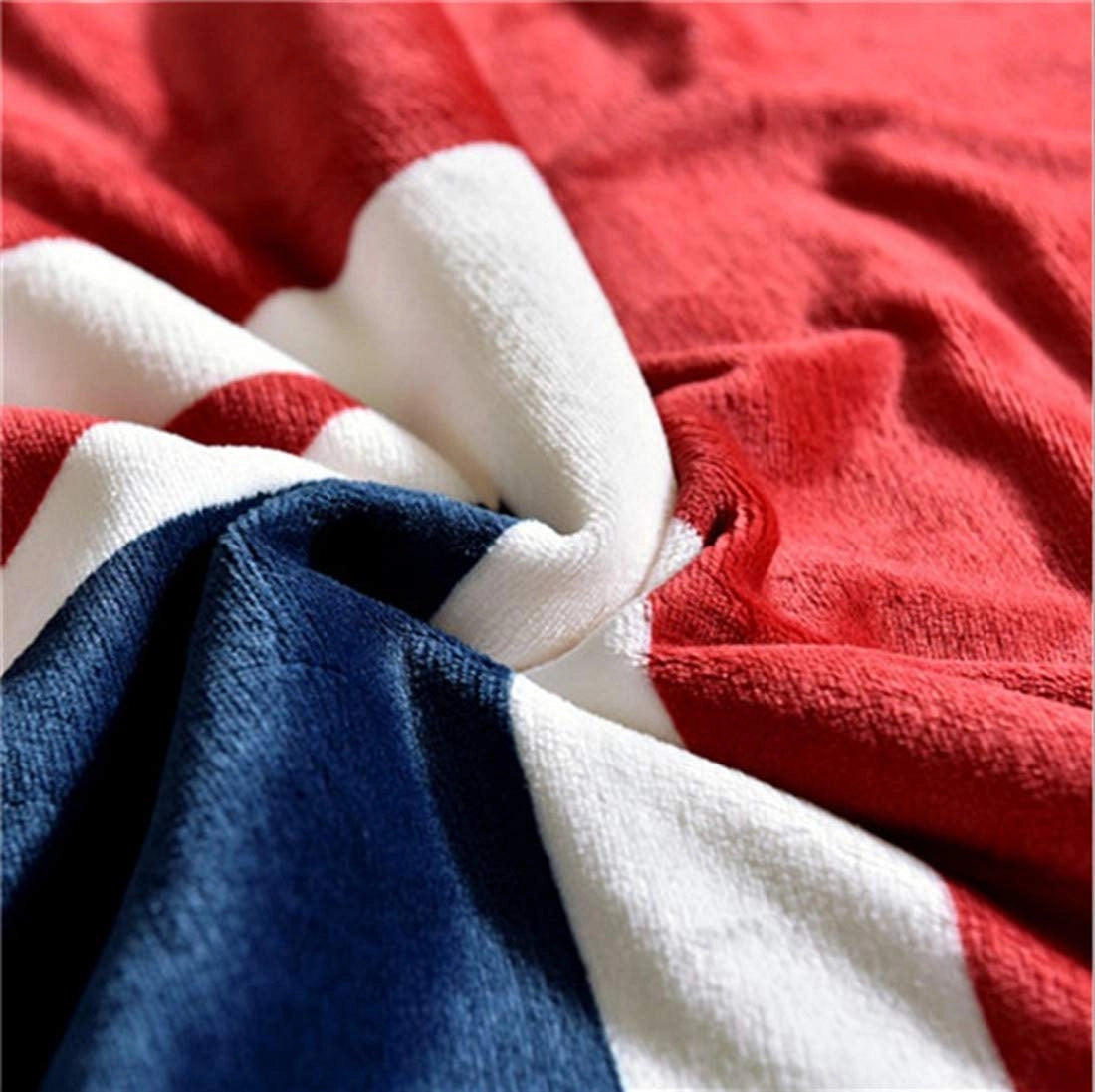 Turbo Cables – Cozy Patriotic Fleece Blanket with Ultra-Soft Faux Lambswool Back | Perfect for Indoor Comfort and Outdoor Adventures