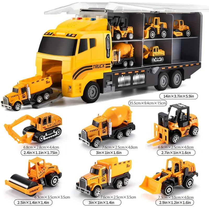 Turbo Cables – Creative Builders | Construction Toy Set with Vehicles & Tools | Engaging Building Toys for 5 Year Olds