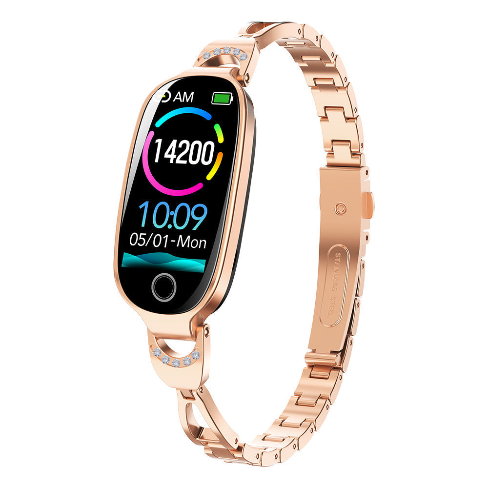 Turbo Cables – Elegant Smartwatch | Smart Watch with Blood Oxygen & Pressure Monitoring | Luxury Diamond Design for Health Tracking