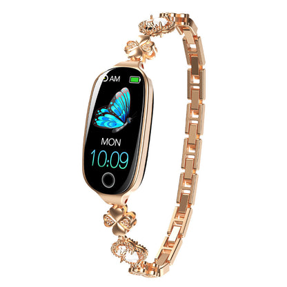 Turbo Cables – Elegant Smartwatch | Smart Watch with Blood Oxygen & Pressure Monitoring | Luxury Diamond Design for Health Tracking