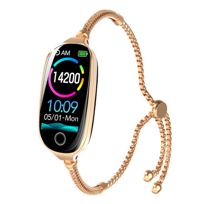 Turbo Cables – Elegant Smartwatch | Smart Watch with Blood Oxygen & Pressure Monitoring | Luxury Diamond Design for Health Tracking
