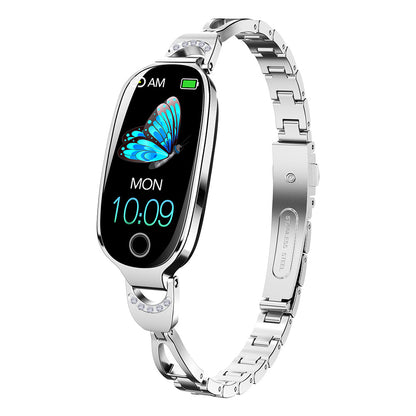 Turbo Cables – Elegant Smartwatch | Smart Watch with Blood Oxygen & Pressure Monitoring | Luxury Diamond Design for Health Tracking