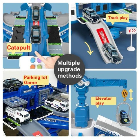 Turbo Cables – Emergency Rescue Playset | XL Airplane Toy Set with Interactive Features | Engaging Learning Experience for Kids