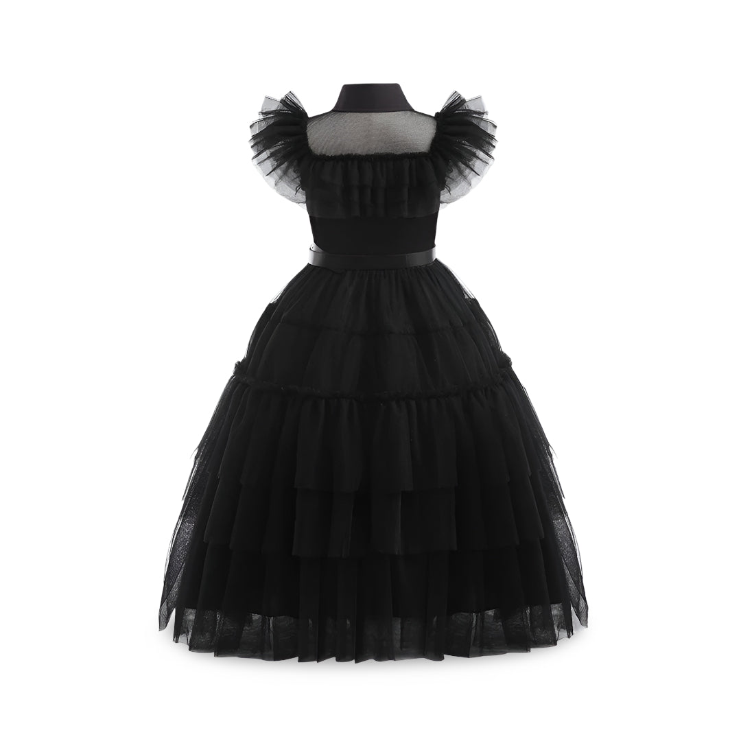 Turbo Cables – Festive Princess Dress | Layered Halloween Costume for Kids & Teens | Perfect for Parties and Themed Celebrations