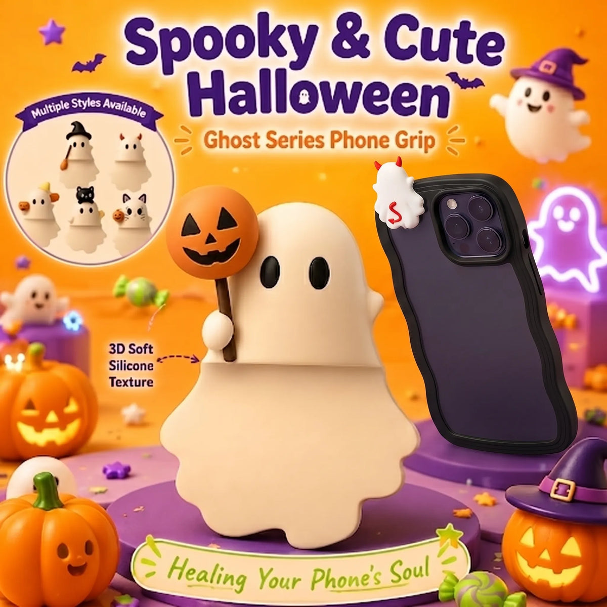 Turbo Cables – Cute Phone Holder Desktop Figurine
