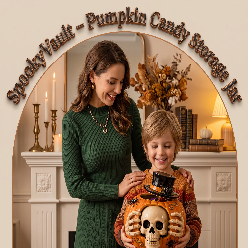 Turbo Cables – Pumpkin Candy Storage Jar