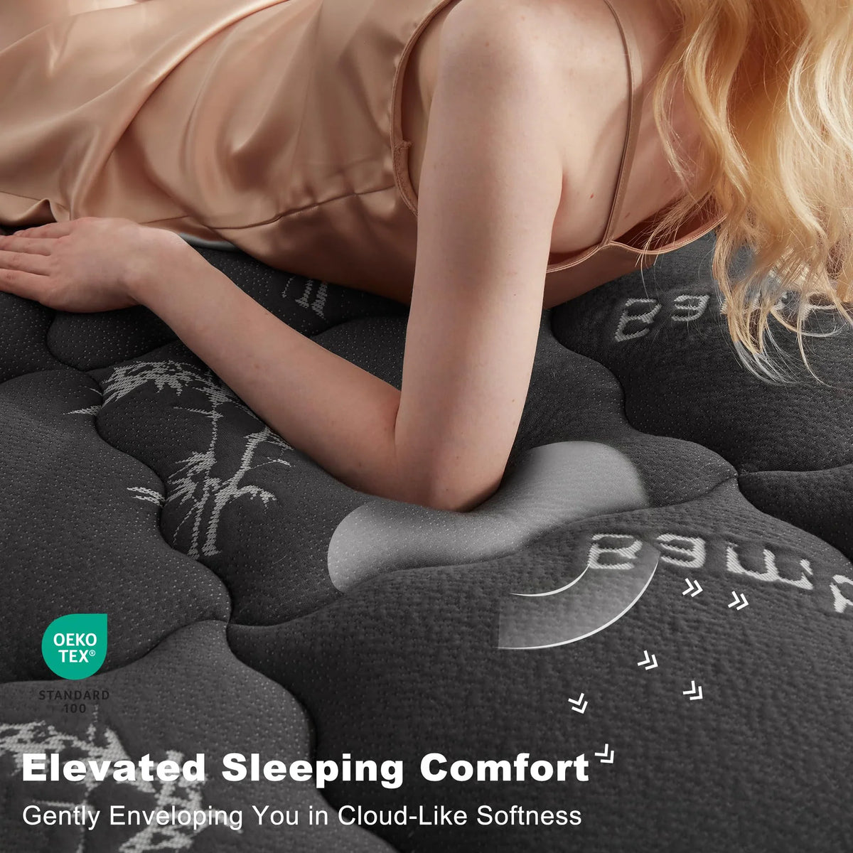 Turbo Cables – Collection | Bamboo Viscose Mattress Protector with Quilted Design | Waterproof & Breathable for Ultimate Sleep Comfort