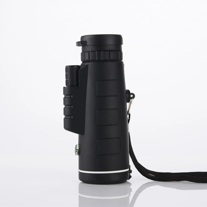 Turbo 10X Starscope HD Monocular - High Power Monocular With Smartphone Holder & Tripod