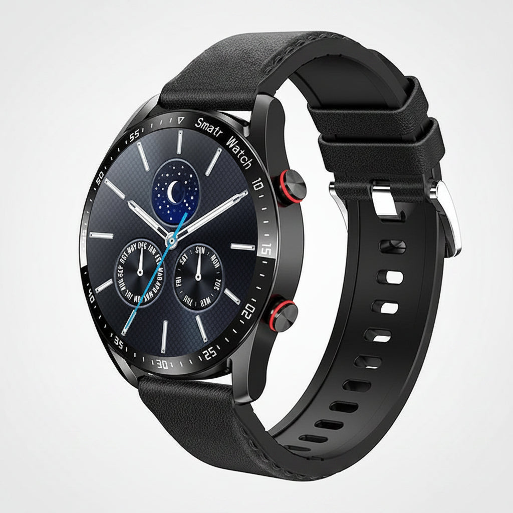 Turbo Cables – Health Guardian | Smartwatch with Blood Pressure & Glucose Monitoring | Comprehensive Fitness Tracker for Daily Wellness