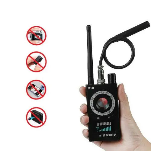 Turbo Hidden Camera Detector, GPS Tracker, RF Signal & Bug Turbo Cables