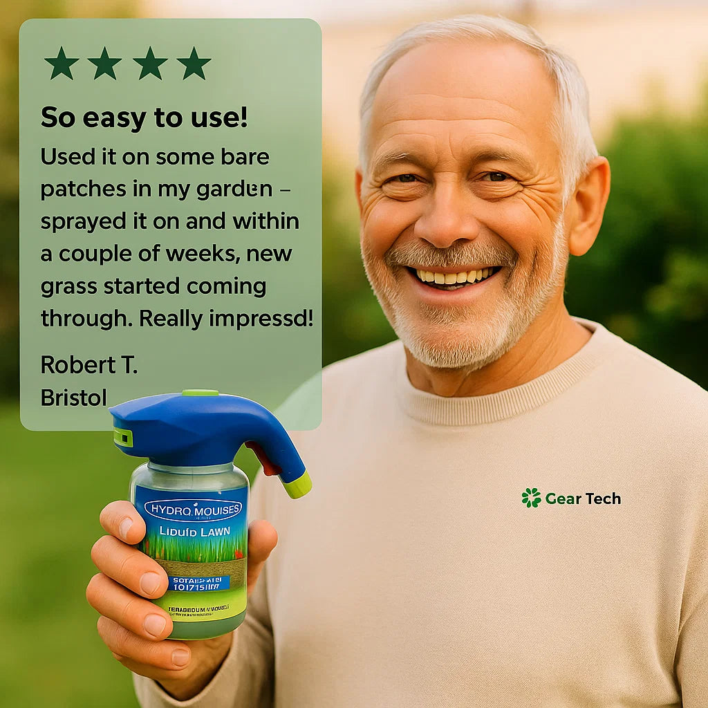 Turbo Cables – Lawn Repair Spray with Advanced Hydroseeding Technology | Effortless Solution for Lush Green Lawns