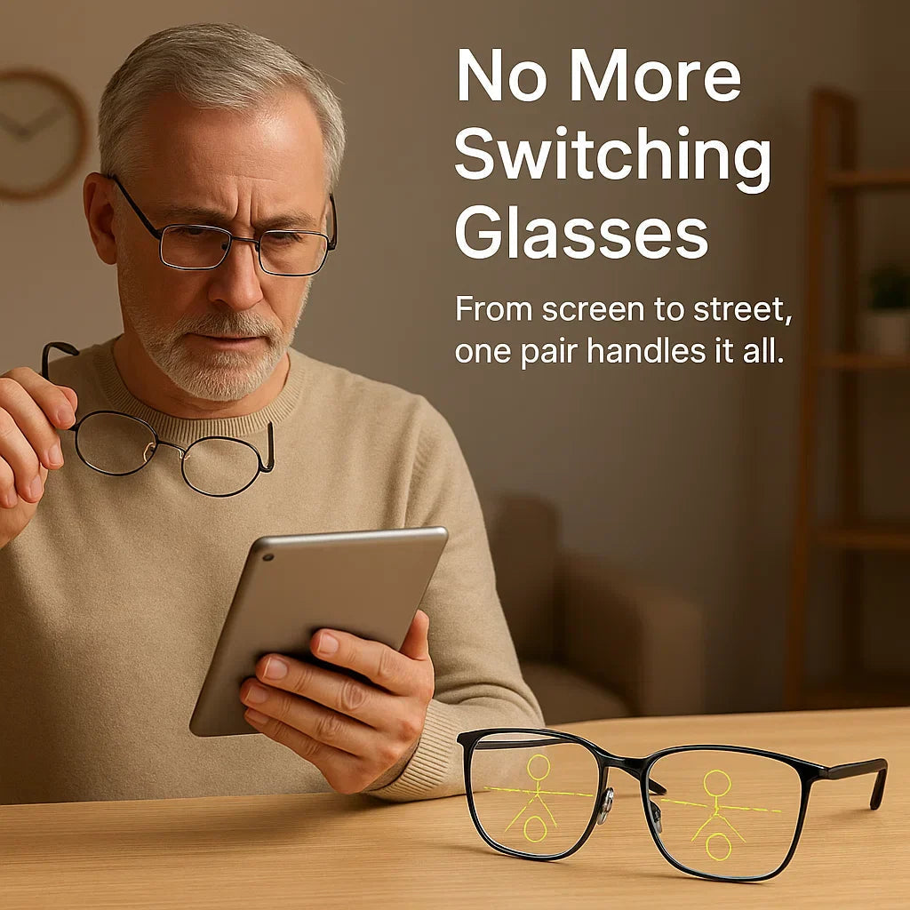 Turbo Cables – Intelligent Progressive Glasses | Cutting-Edge Lenses for All-Day Clarity | Versatile Vision Solution