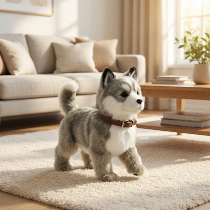 Turbo Cables – Interactive Robot Puppy | Realistic Electronic Dog Toy with Walking & Barking | Engaging Companion for Kids' Imaginative Play