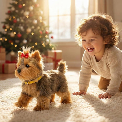 Turbo Cables – Interactive Robot Puppy | Realistic Electronic Dog Toy with Walking & Barking | Engaging Companion for Kids' Imaginative Play