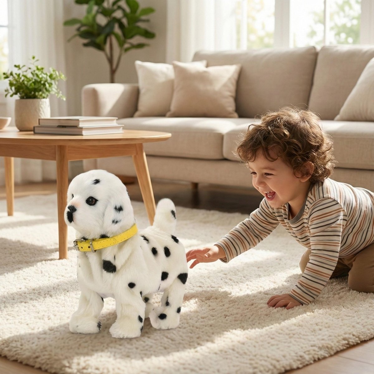Turbo Cables – Interactive Robot Puppy | Realistic Electronic Dog Toy with Walking & Barking | Engaging Companion for Kids' Imaginative Play