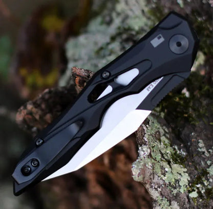 Turbo Cables – Swift Fold Auto Utility Tool with Wharncliffe Blade | Compact Design for Outdoor Adventures