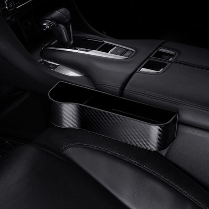 Turbo Cables – Leather Car Seat Organizer with Cup Holder | Multifunctional Design for Extra Storage and Convenience