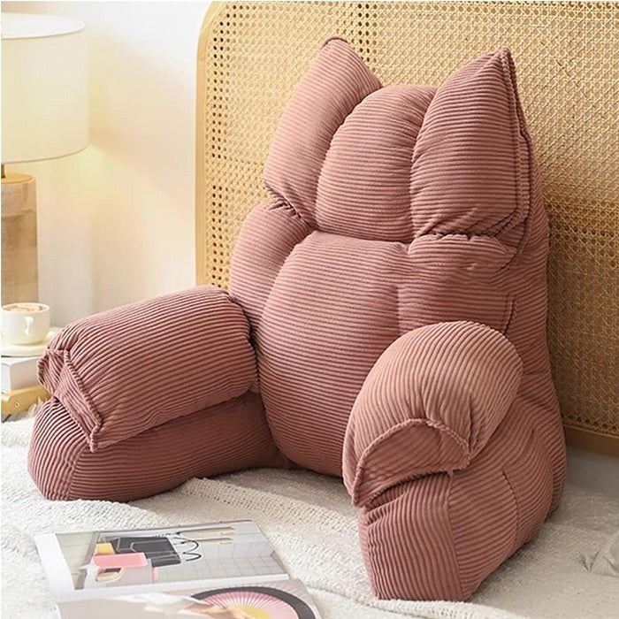 Turbo Cables – Lounge Comfort | Bed Pillow with Arm Support & Memory Foam | Ideal for Reading and Gaming