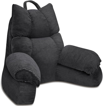 Turbo Cables – Lounge Comfort | Bed Pillow with Arm Support & Memory Foam | Ideal for Reading and Gaming