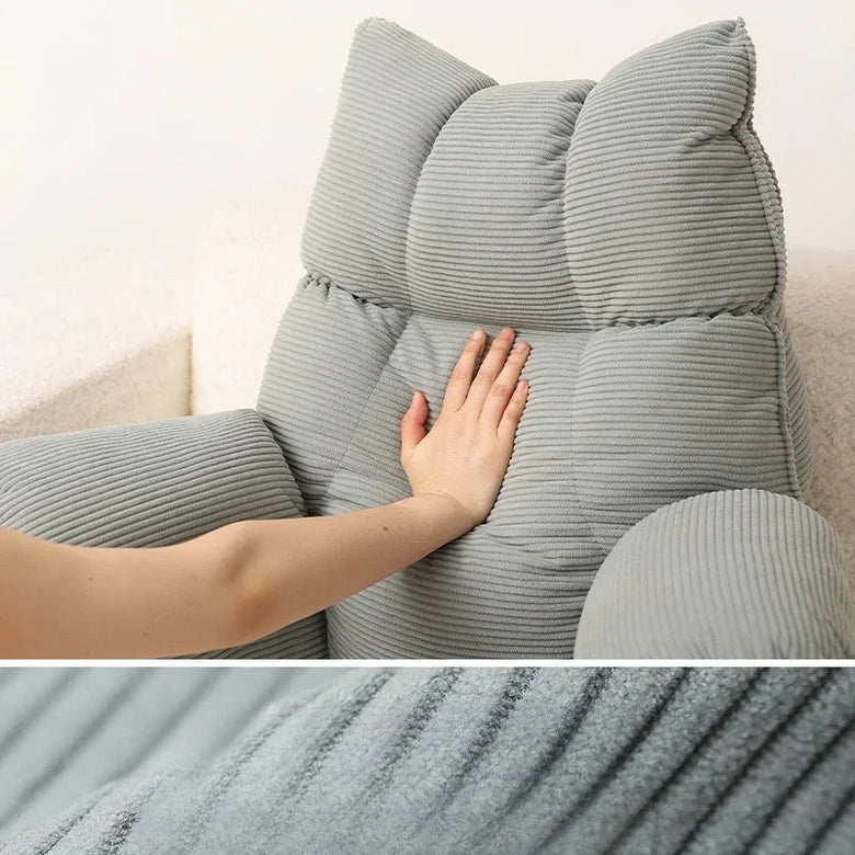 Turbo Cables – Lounge Comfort | Bed Pillow with Arm Support & Memory Foam | Ideal for Reading and Gaming