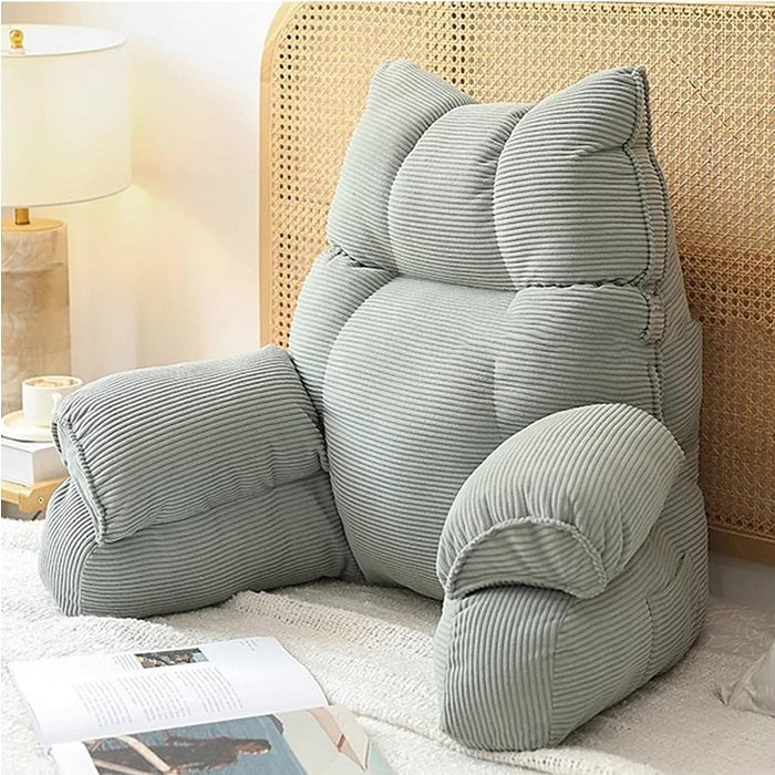 Turbo Cables – Lounge Comfort | Bed Pillow with Arm Support & Memory Foam | Ideal for Reading and Gaming