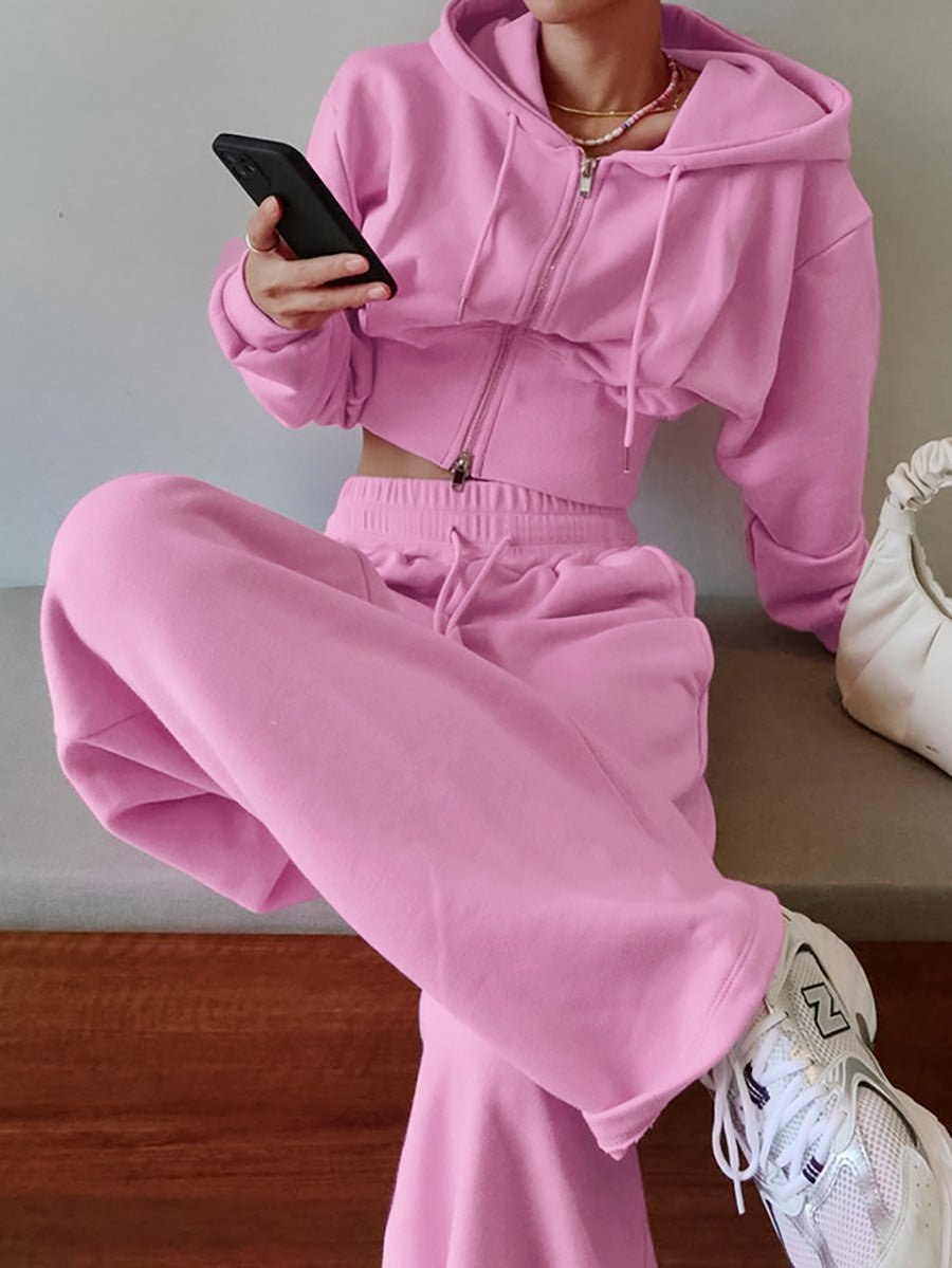 Women's  Pink Tracksuit Turbo Cables
