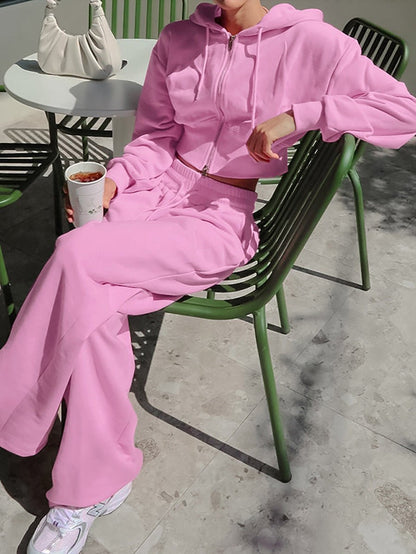 Women's  Pink Tracksuit Turbo Cables