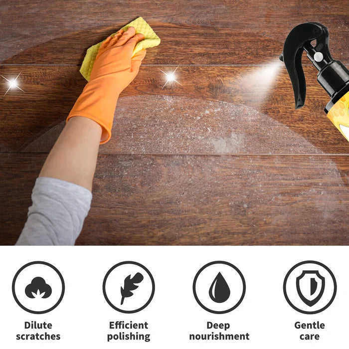 Turbo Cables – Natural Beeswax Spray | Non-Toxic Furniture Care Solution with Effortless Application | Ideal for a Brilliant Shine on Treated Surfaces
