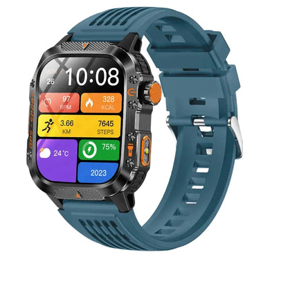 Turbo Cables – X2 Pro | Rugged GPS Smartwatch with 100+ Sports Modes | Multi-Satellite Navigation for Active Lifestyles