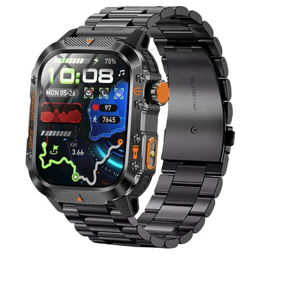Turbo Cables – X2 Pro | Rugged GPS Smartwatch with 100+ Sports Modes | Multi-Satellite Navigation for Active Lifestyles