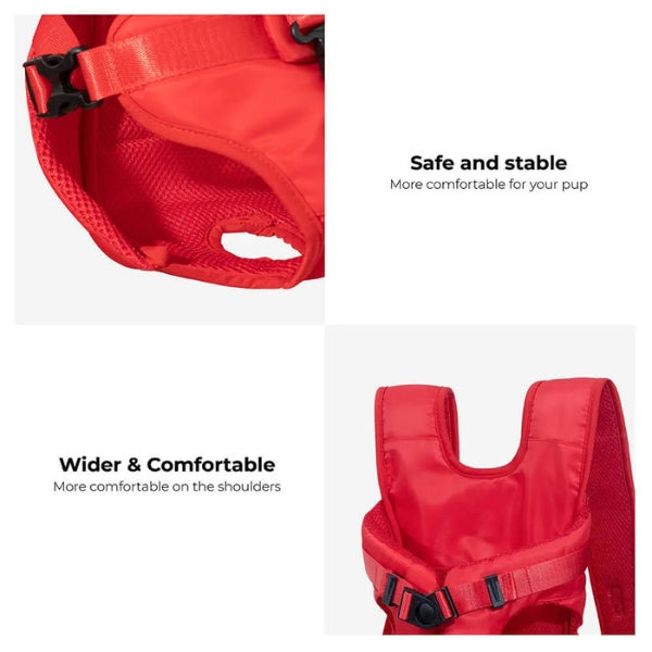 Turbo Cables – Pet Carrier Cockpit | Waterproof Dog & Cat Carrier Backpack with Adjustable Fit for Comfortable Travel