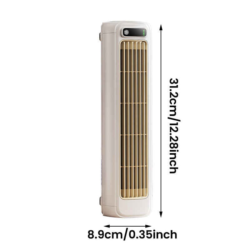 Turbo Cables – Portable AC Unit | Cordless Rechargeable Mini Air Conditioner with Rapid Cooling | Compact Solution for Summer Comfort