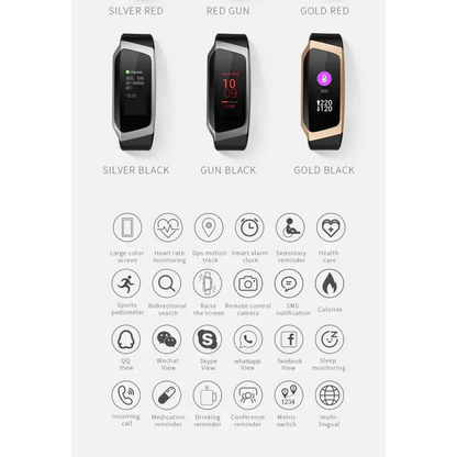 Turbo Blood Pressure Smart Watch and Heart Rate Monitor Ventayo