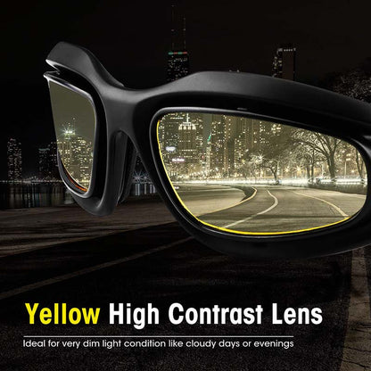Turbo Cables – Rider's Choice | Motorcycle Sunglasses with Polarized UV400 Lenses | Secure Fit for Ultimate Eye Protection