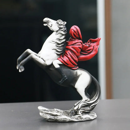 Turbo Iconic Horse Sculpture - Bold Statement Home Decor