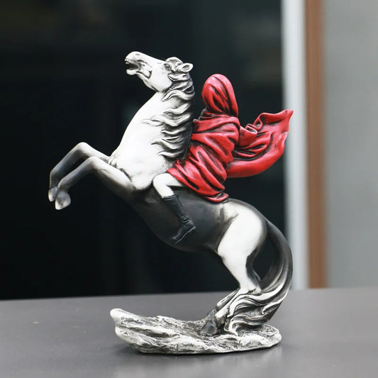 Turbo Iconic Horse Sculpture - Bold Statement Home Decor