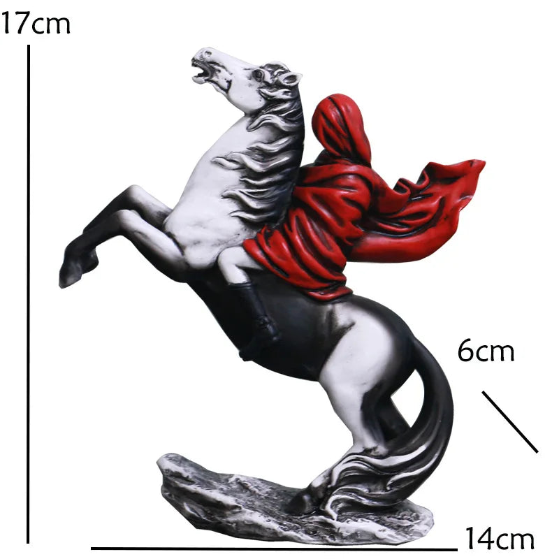 Turbo Iconic Horse Sculpture - Bold Statement Home Decor