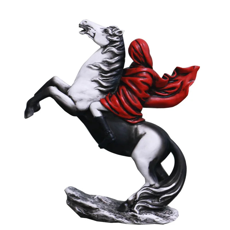 Turbo Iconic Horse Sculpture - Bold Statement Home Decor