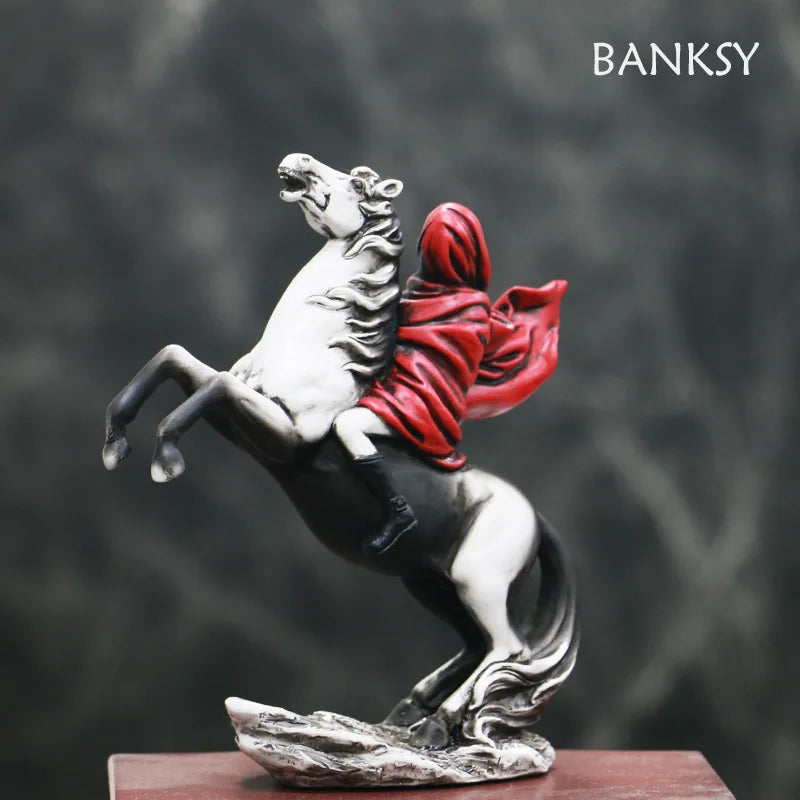 Turbo Iconic Horse Sculpture - Bold Statement Home Decor