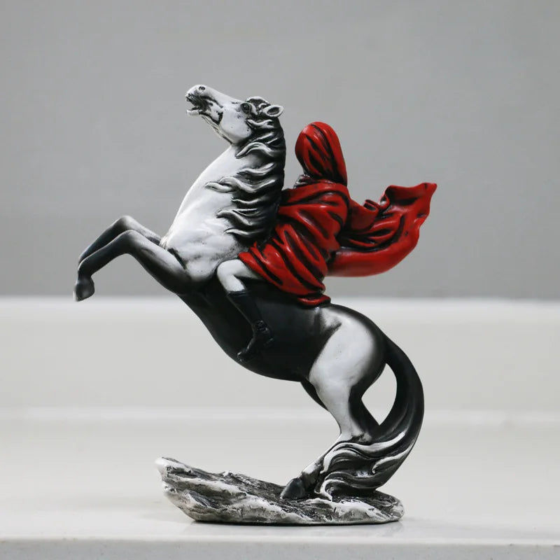Turbo Iconic Horse Sculpture - Bold Statement Home Decor