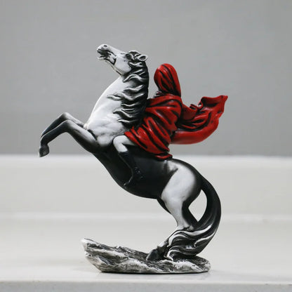 Turbo Iconic Horse Sculpture - Bold Statement Home Decor