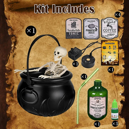 Turbo Cables – Halloween Witch Cauldron Decoration
