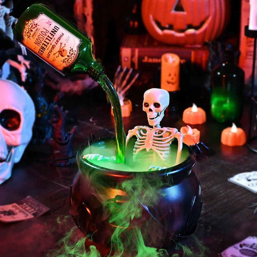 Turbo Cables – Halloween Witch Cauldron Decoration