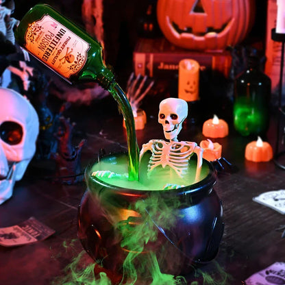 Turbo Cables – Halloween Witch Cauldron Decoration