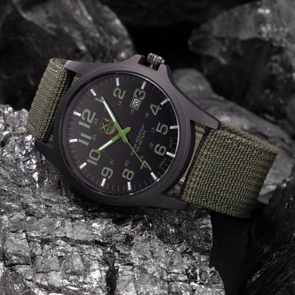 Turbo Cables – Tactical Military Watch with Shock Resistance & Water-Resistant Design for Outdoor Adventures