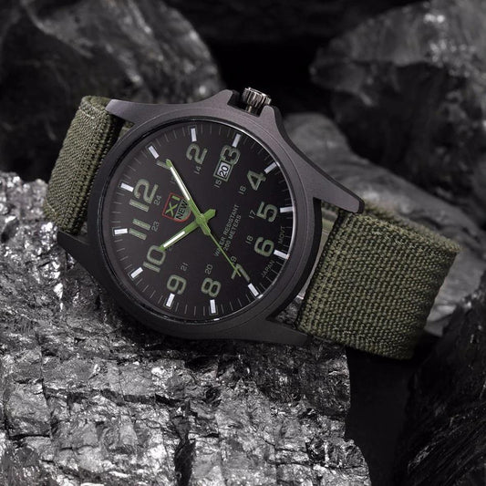 Turbo Cables – Tactical Military Watch with Shock Resistance & Water-Resistant Design for Outdoor Adventures